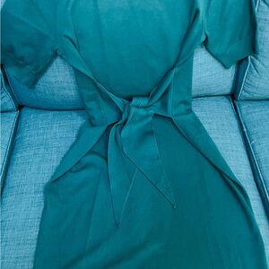 DKNY Teal Sweater Dress